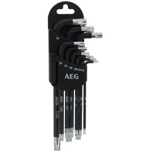 AEG Set de 9 cles Torx et support -