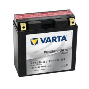 Batterie Varta Powersports AGM YT14B-4 - 12V 13Ah 190A