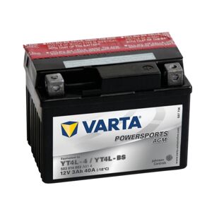 Batterie Varta Powersports AGM YTAL-4 - 12V 3Ah 40A