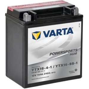 Batterie Varta Powersports AGM YTX16-4-1 - 12V 14Ah 210A