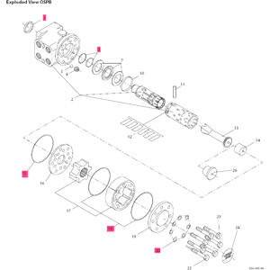 Pochette de joints Orbitrol Danfoss 150N4040 origine