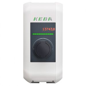 KEBA Borne de recharge P30 125031 a-series - 2,3 à 22kW - T2S - Plug & charge et RFID - Publicité