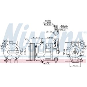 Compresseur De Climatisation Nissens 89126 - Publicité