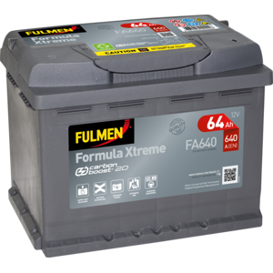 Fulmen - Batterie Voiture 12v 64ah 640a (n°fa640) - Publicité