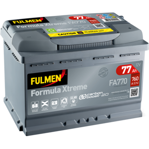 Fulmen - Batterie Voiture 12v 77ah 760a (n°fa770) - Publicité