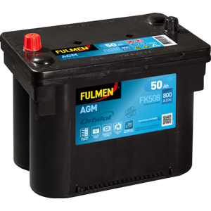 Fulmen - Batterie Voiture Start & Stop 12v 50ah 800a (n°fk508) - Publicité