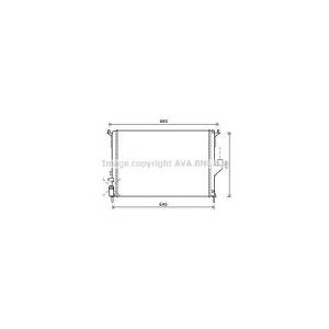 Radiateur Refroidissement Moteur Ava Quality Cooling Rta2477 - Publicité