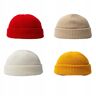 4 Pieces Bonnets Tricotés Bonnets Avec Bonnet Sans