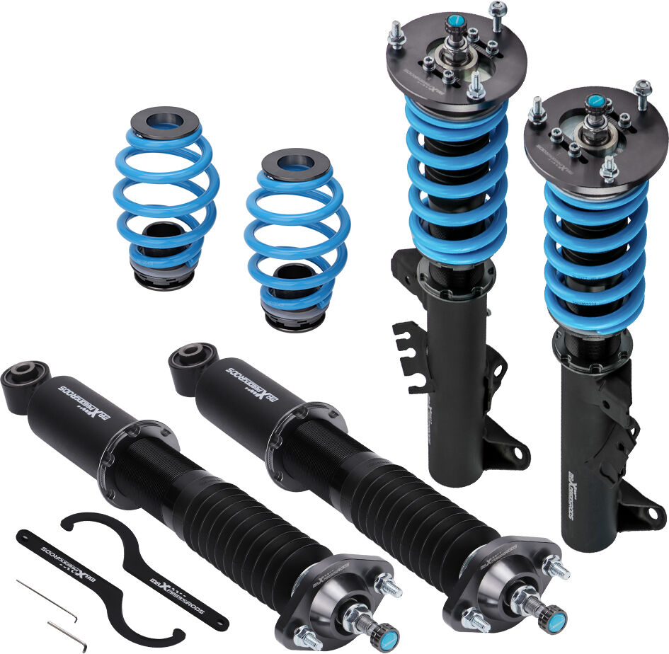 Maxpeedingrods Amortisseur adjustable Coilover compatible pour BMW E36 M3 3 Series Suspension Struts