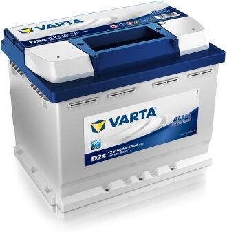 Varta - Batterie Voiture 12v 60ah 540a (n°d24)