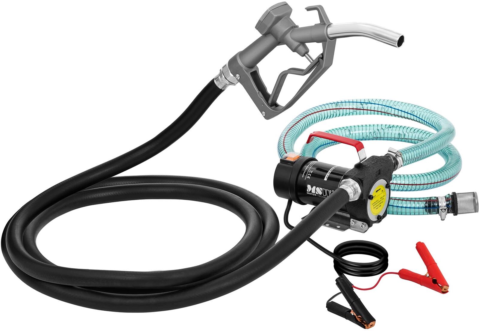 MSW Fuel Transfer Pump - 12 V - 40 L/min - incl. accessories