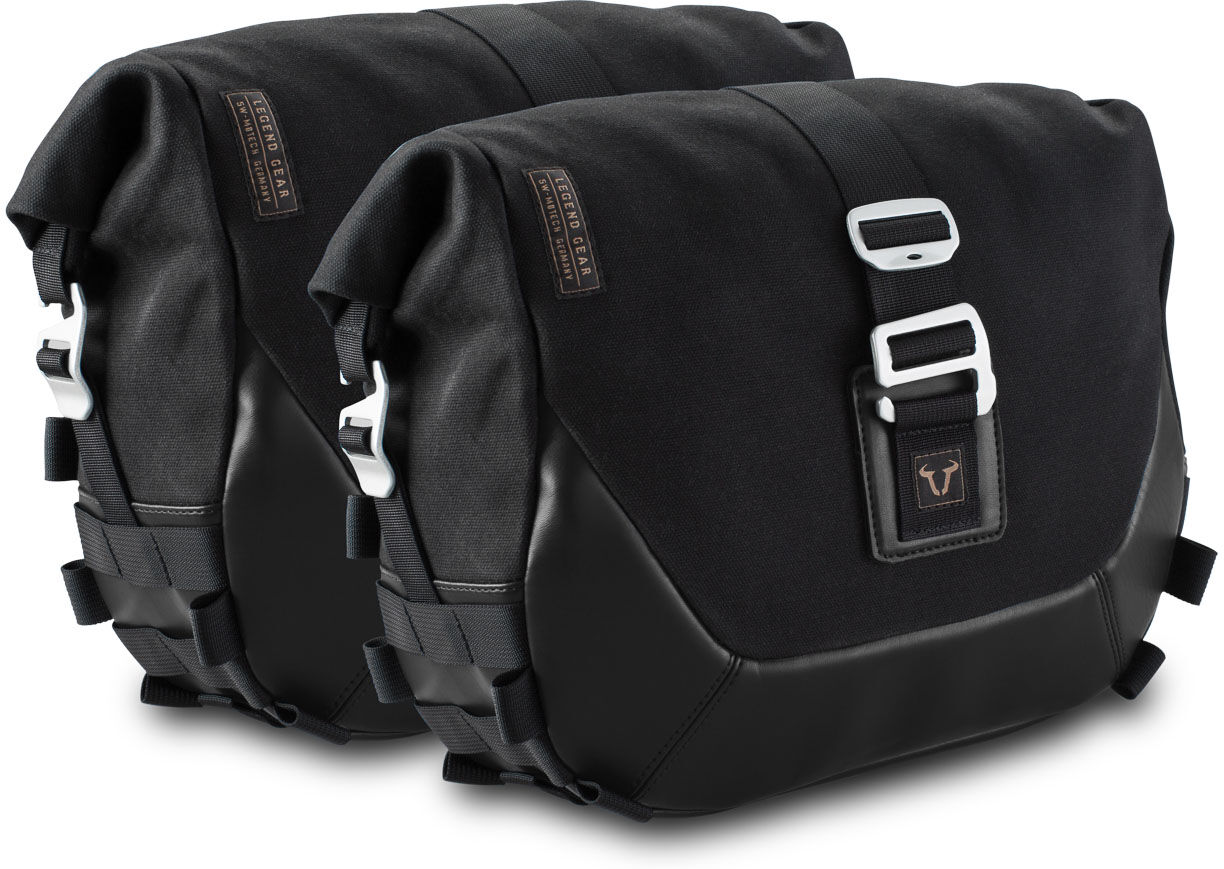 Sw-Motech Legend Gear Side Bag System Lc Black Edition - Bmw R Ninet (14-), Pure / Urban G/s (16-).  - Schwarz