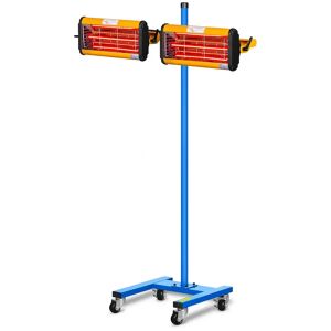 Lampada Infrarossi Per Carrozzeria Essiccazione 2 Plafoniere Lunghe 850 Mm