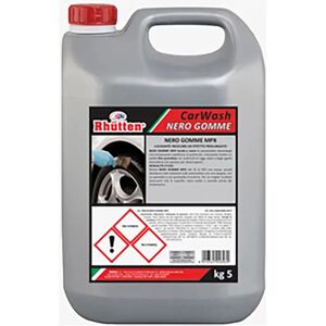 Tecnomat Nero Gomme Mpx Rhutten 5 Kg Concentrato Professionale Per Autolavaggi