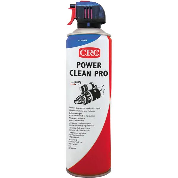 crc pulitore multiuso spray 500 ml  power clean pro solvente detergente sgrassante