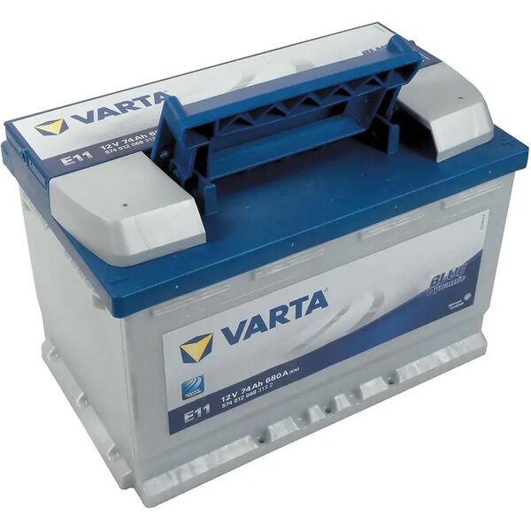 varta batteria auto 74 ah  spunto 680 a 175x275x190 mm (lxpxh) peso 18,5 kg