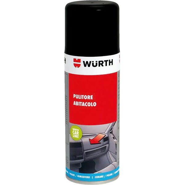 wurth pulitore professionale abitacolo  spray 200 ml