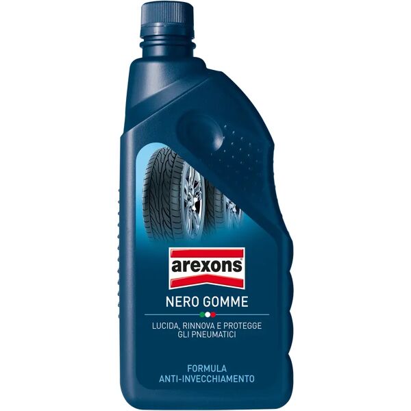 arexons nero gomme  1 l in flacone per pneumatici anti invecchiamento