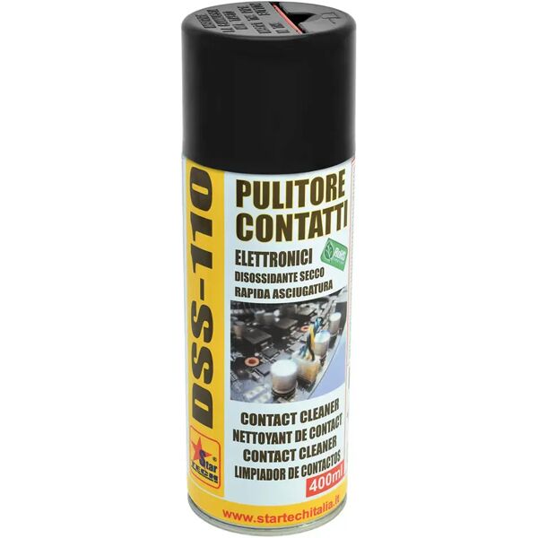 tecnomat pulitore contatti elettronici spray 400 ml star-tech dss 110 a base alcolica