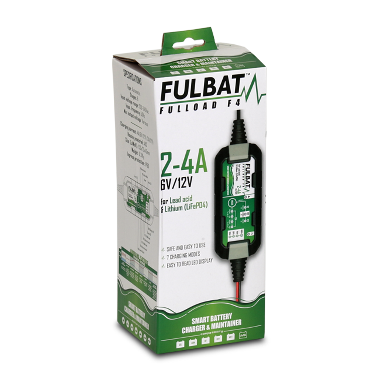 Fulbat Caricabatterie  FULLOAD 2-4A