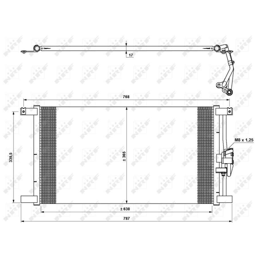 Condensatore Nrf 35640 Easy Fit