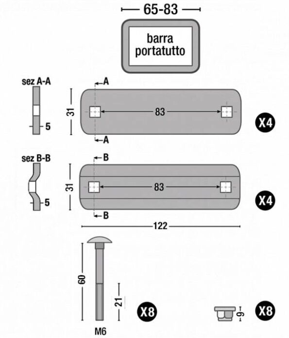 Autohome Morsetti X-Long 177/m-9