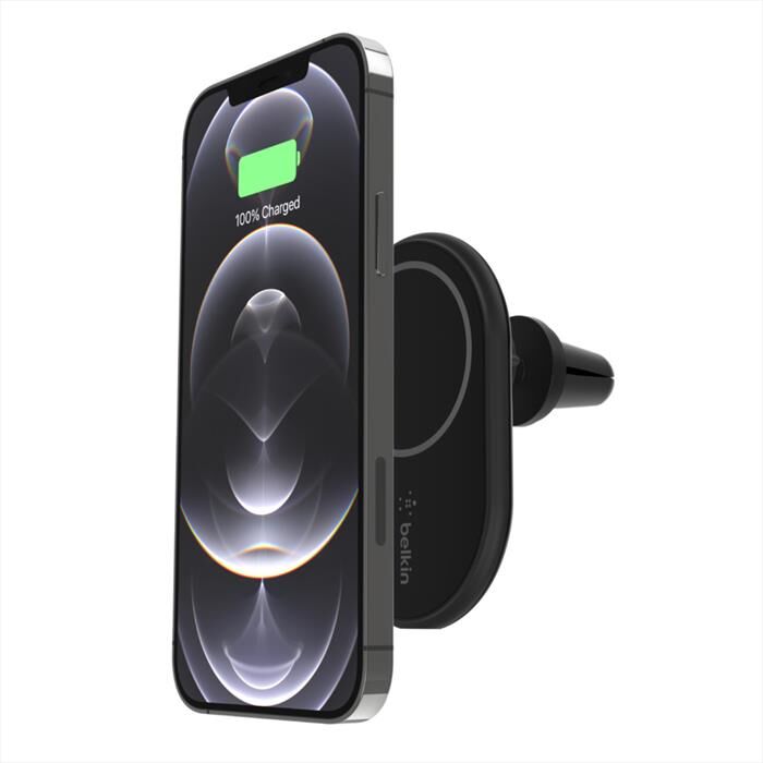 Belkin Supporto Da Auto Magnetico Con Ricarica Wireless-nero