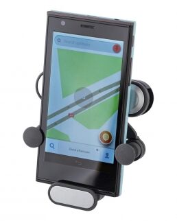 Gedshop 1000 Supporto auto per smartphone in ABS Laura neutro o personalizzato