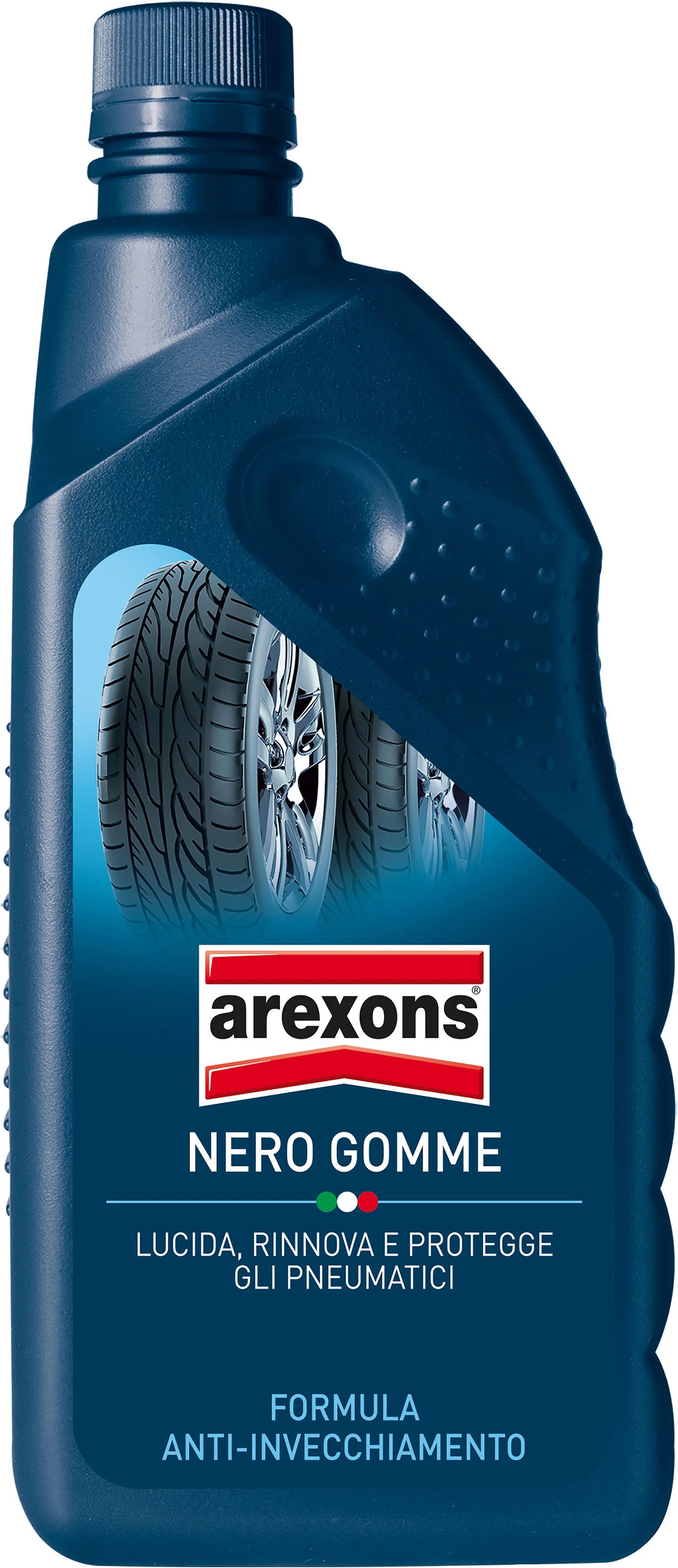 Arexons NERO GOMME  1 l IN FLACONE PER PNEUMATICI ANTI INVECCHIAMENTO