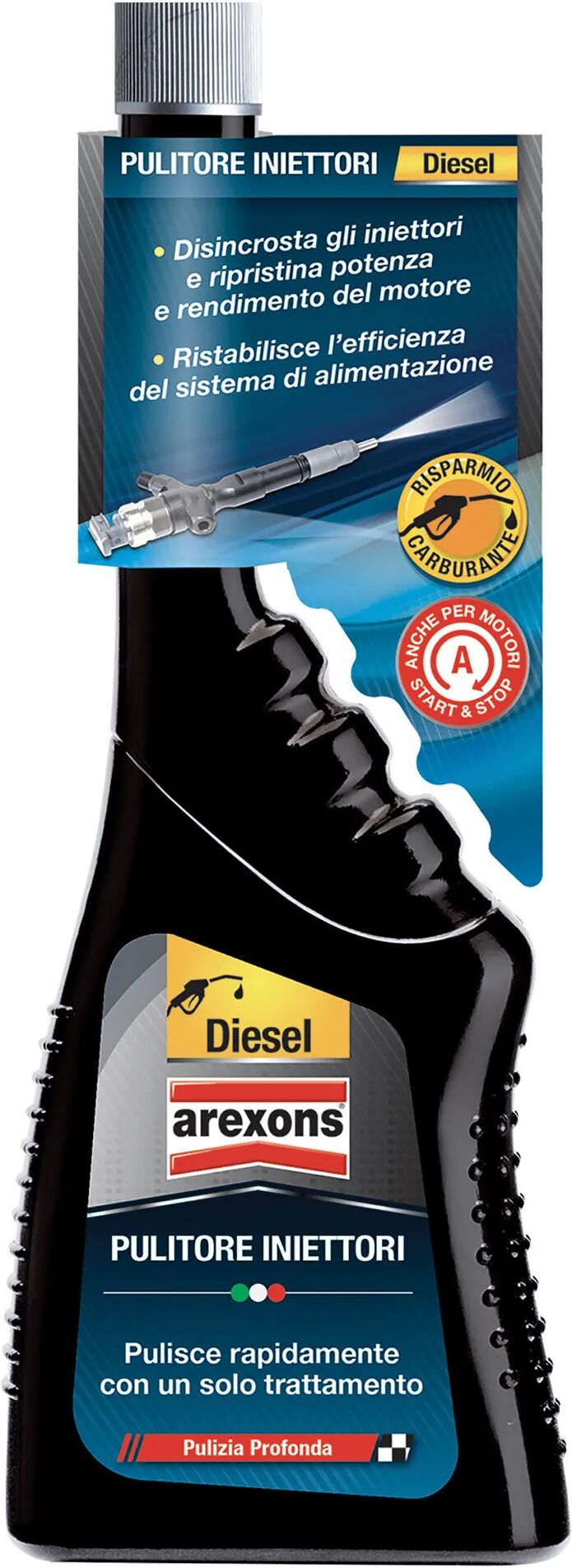 Arexons ADDITIVO DIESEL  250 ml PULITORE  INIETTORI PULIZIA PROFONDA