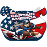 Seven Booster Car Seat Capitan America 15-36 Kg