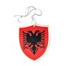 aprom Albanië autogeur 3 stuks geur personenauto kamergeur decoratie wapen vlag vanille
