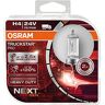 OSRAM TRUCKSTAR® PRO H4, + 120% meer helderheid, halogeen koplamplamp, 64196TSP-HCB, 24V vrachtwagenlamp, duobox (2 lampen)