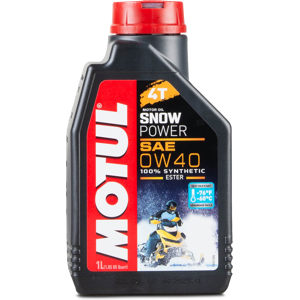 Motul Olje  Helsyntetisk 4T Snowpower 0W40 1L