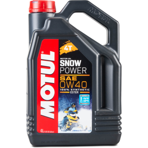 Motul Olje  Helsyntetisk 4T Snowpower 0W40 4L