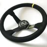 Universal Racing Drift Sparcoo Volante  Couro De Camurça De Carro  JDM  Volantes para VW Honda