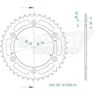 Esjot Roda de corrente , 40 dentes, 520 arremessos (5/8x1/4), alumínio