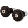 LSL FLAT CAP Bar End Weights, Ø 18 mm, aço Preto