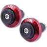 LSL GONIA Bar End Weights Vermelho