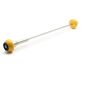 LSL Axle Balls Classic, DRZ 400 SM, amarelo, eixo traseiro Amarelo