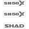 SHAD CONJUNTO ADESIVOS SH58X  10 cm