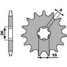 PBR Roda dentada de aço padrão 416 - 428