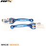 RFX Conjunto de alavancas flexíveis forjadas de corrida (Azul)
