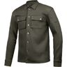 Ixon Settler Camisa da motocicleta Verde Castanho M