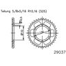 Esjot Roda dentada, 42 dentes