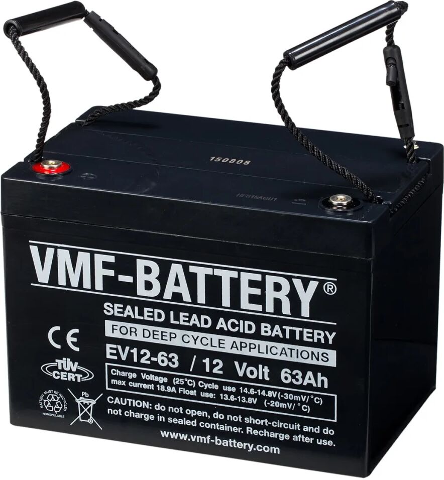 VMF AGM bateria EV de ciclo profundo 12 V 63 Ah EV12-63