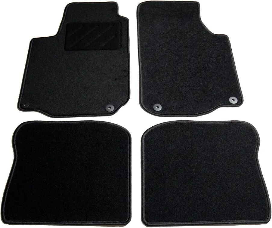 vidaXL 4 pcs conjunto tapetes de automóveis para VW Golf IV