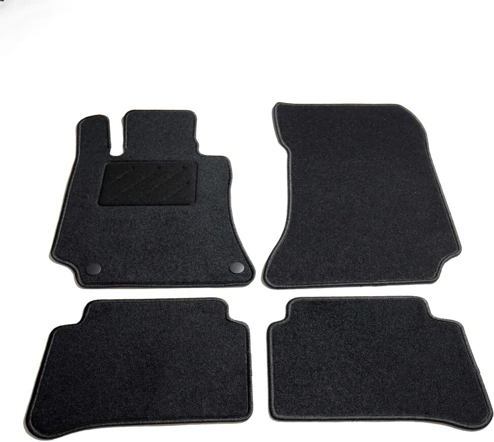 vidaXL 4 pcs conjunto tapetes de automóveis p/ Mercedes W212 classe-E