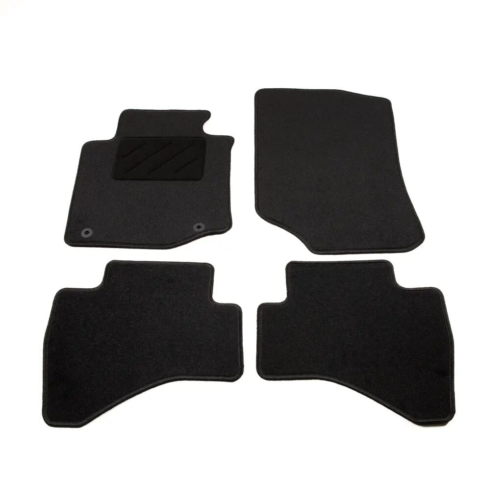 vidaXL 4 pcs conjunto tapetes de automóveis para Citroen C1