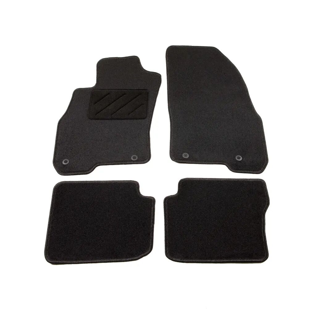 vidaXL 4 pcs conjunto tapetes de automóveis para Fiat Punto III